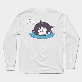 Dog Karamatsu Long Sleeve T-Shirt